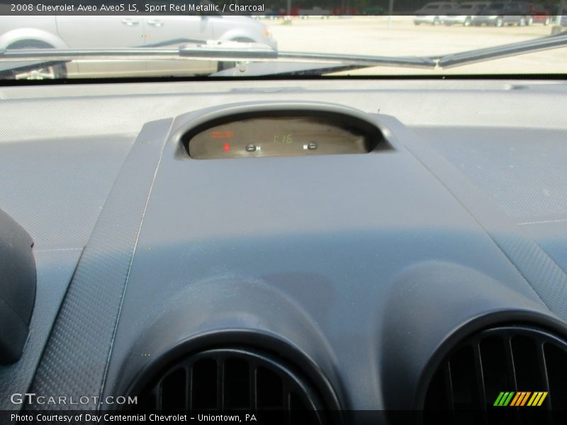 Sport Red Metallic / Charcoal 2008 Chevrolet Aveo Aveo5 LS