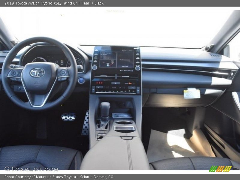 Dashboard of 2019 Avalon Hybrid XSE