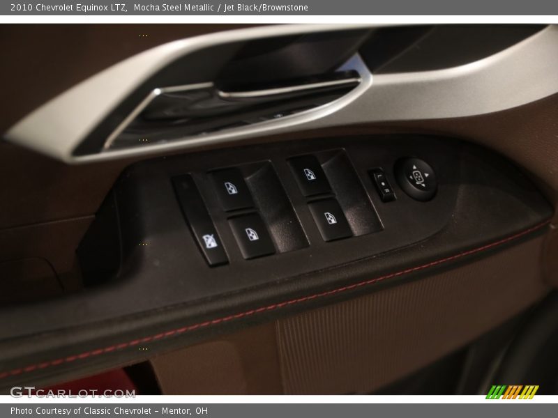 Mocha Steel Metallic / Jet Black/Brownstone 2010 Chevrolet Equinox LTZ