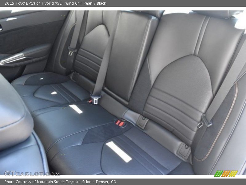 Rear Seat of 2019 Avalon Hybrid XSE