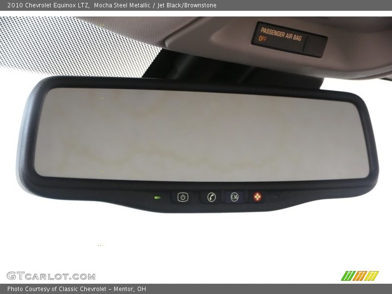 Mocha Steel Metallic / Jet Black/Brownstone 2010 Chevrolet Equinox LTZ