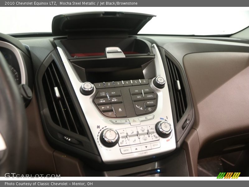 Mocha Steel Metallic / Jet Black/Brownstone 2010 Chevrolet Equinox LTZ