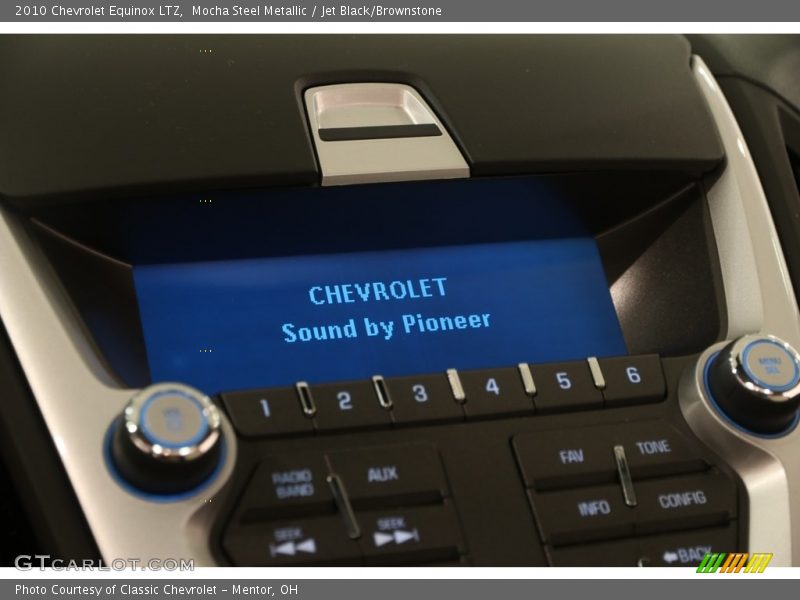 Mocha Steel Metallic / Jet Black/Brownstone 2010 Chevrolet Equinox LTZ