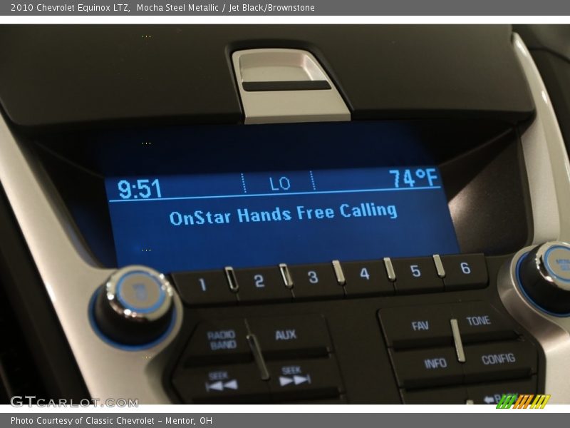 Mocha Steel Metallic / Jet Black/Brownstone 2010 Chevrolet Equinox LTZ