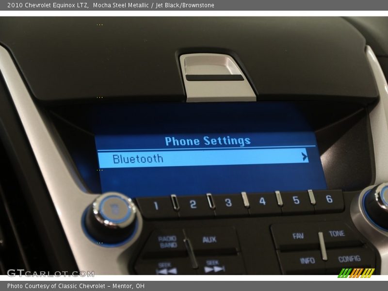 Mocha Steel Metallic / Jet Black/Brownstone 2010 Chevrolet Equinox LTZ