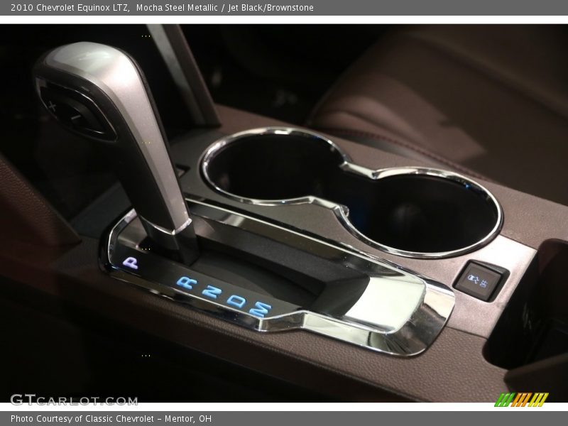 Mocha Steel Metallic / Jet Black/Brownstone 2010 Chevrolet Equinox LTZ