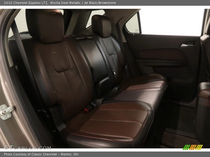 Mocha Steel Metallic / Jet Black/Brownstone 2010 Chevrolet Equinox LTZ