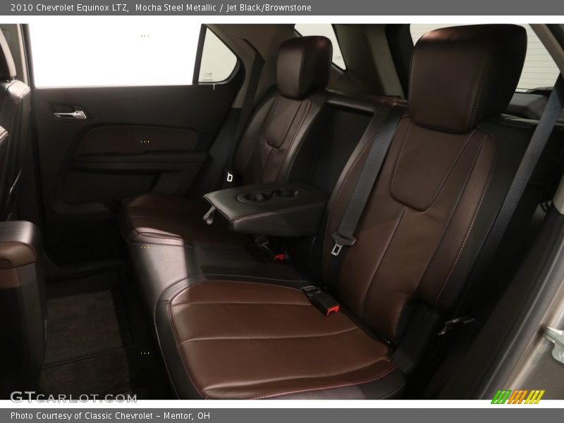 Mocha Steel Metallic / Jet Black/Brownstone 2010 Chevrolet Equinox LTZ