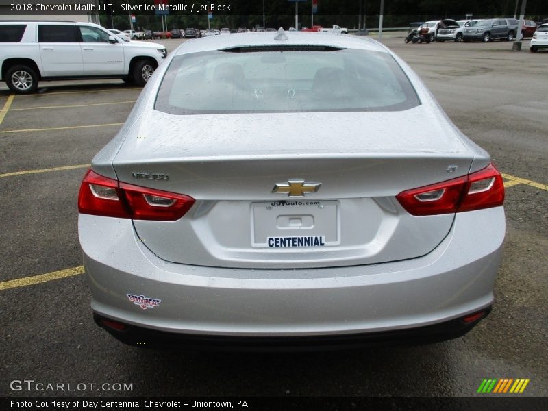 Silver Ice Metallic / Jet Black 2018 Chevrolet Malibu LT