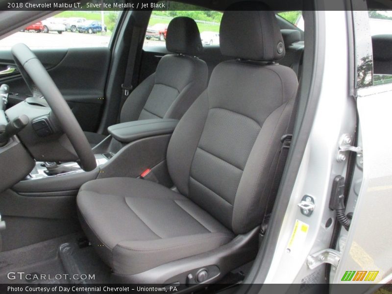 Silver Ice Metallic / Jet Black 2018 Chevrolet Malibu LT