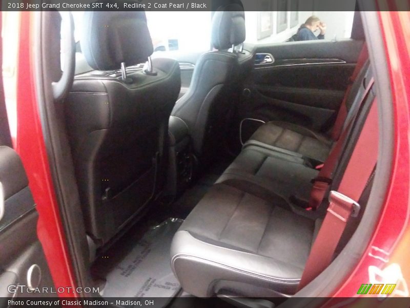Rear Seat of 2018 Grand Cherokee SRT 4x4