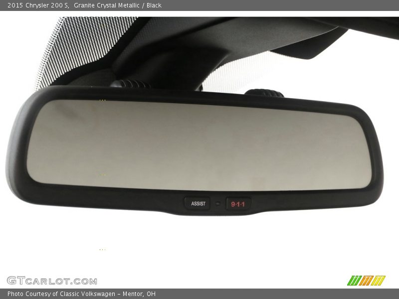 Granite Crystal Metallic / Black 2015 Chrysler 200 S