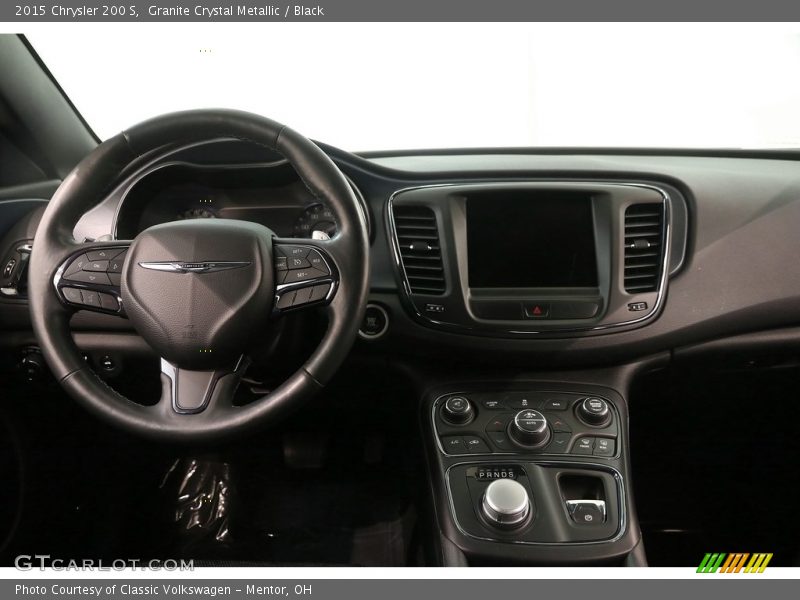 Granite Crystal Metallic / Black 2015 Chrysler 200 S