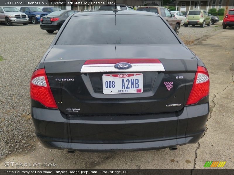 Tuxedo Black Metallic / Charcoal Black 2011 Ford Fusion SEL V6