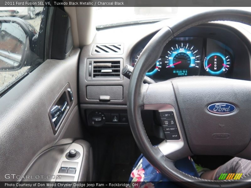 Tuxedo Black Metallic / Charcoal Black 2011 Ford Fusion SEL V6