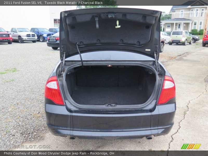 Tuxedo Black Metallic / Charcoal Black 2011 Ford Fusion SEL V6