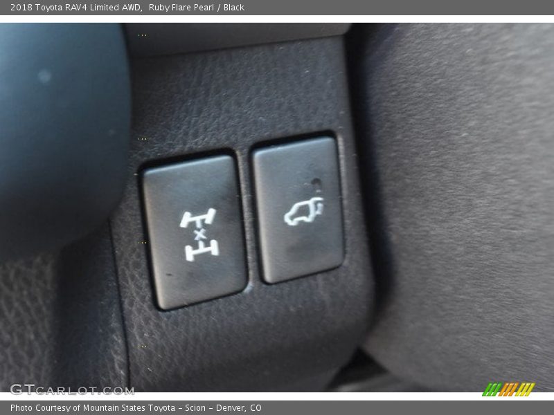 Ruby Flare Pearl / Black 2018 Toyota RAV4 Limited AWD