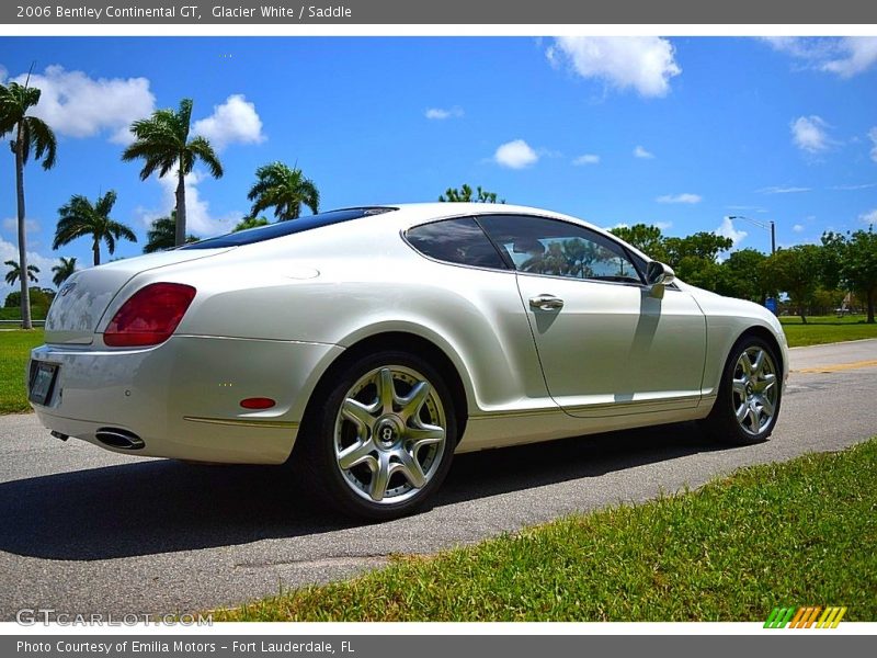 Glacier White / Saddle 2006 Bentley Continental GT