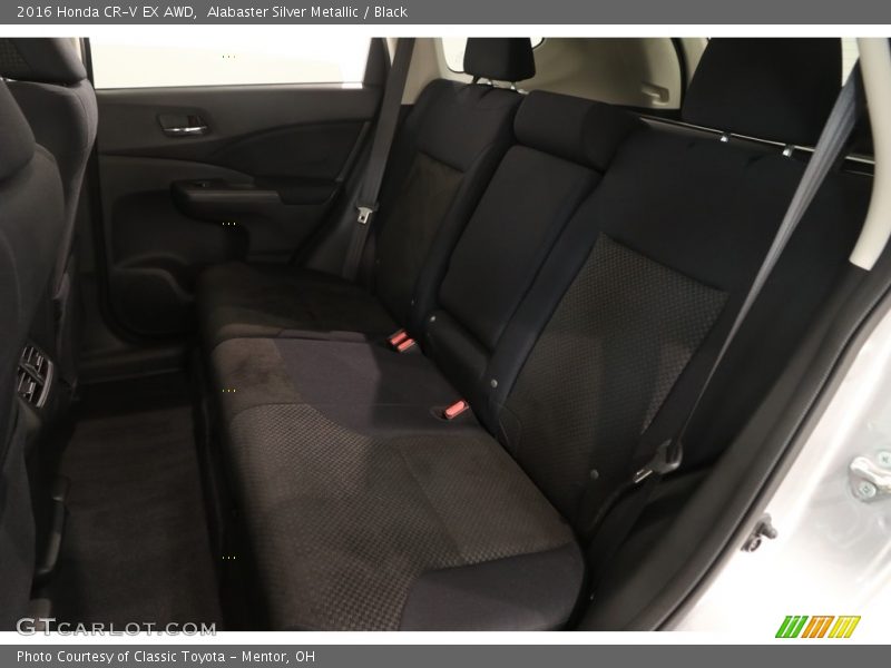 Alabaster Silver Metallic / Black 2016 Honda CR-V EX AWD