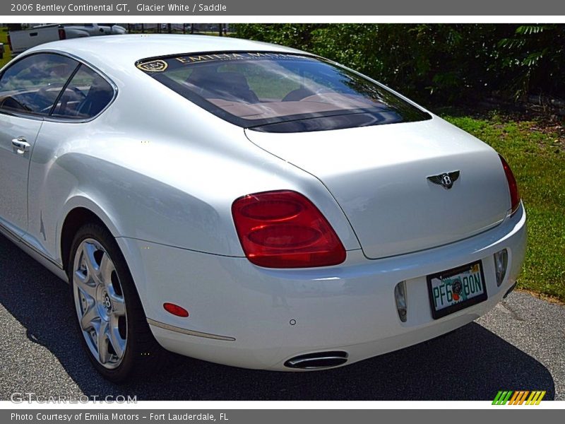 Glacier White / Saddle 2006 Bentley Continental GT