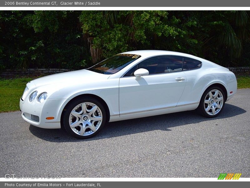 Glacier White / Saddle 2006 Bentley Continental GT