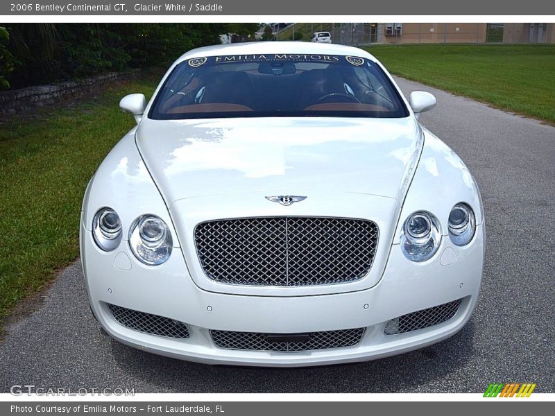 Glacier White / Saddle 2006 Bentley Continental GT