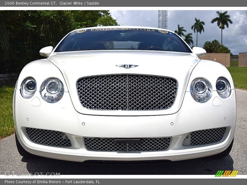 Glacier White / Saddle 2006 Bentley Continental GT