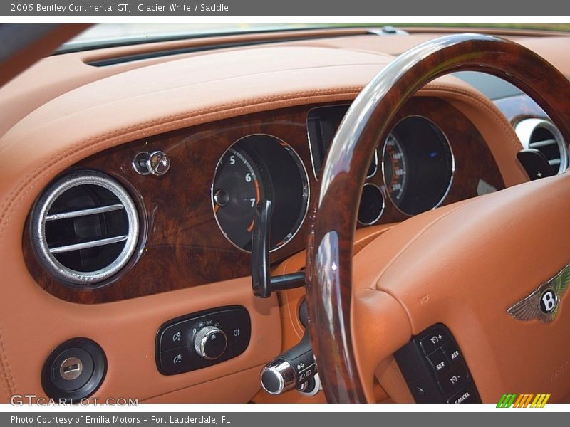 Glacier White / Saddle 2006 Bentley Continental GT