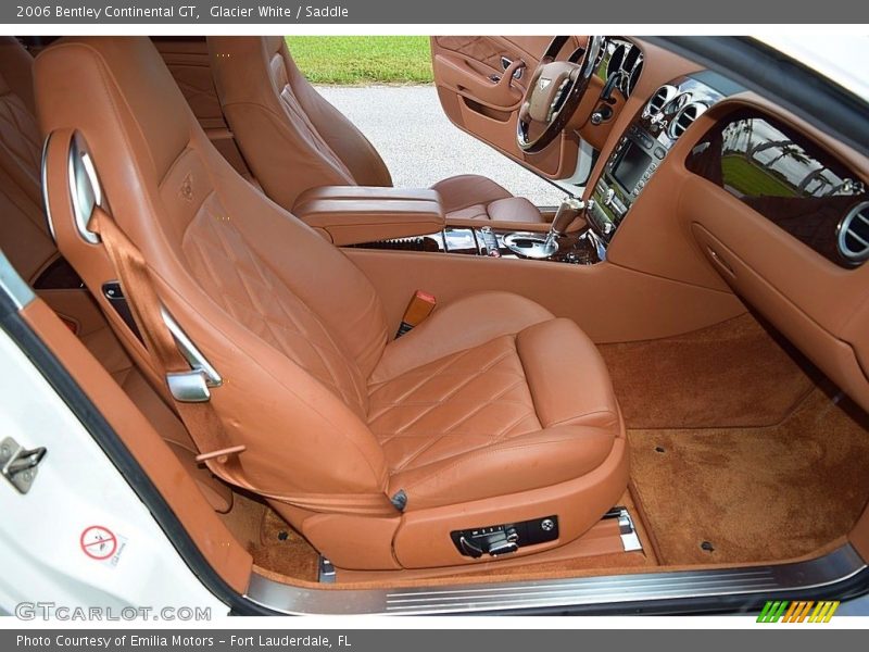 Front Seat of 2006 Continental GT 