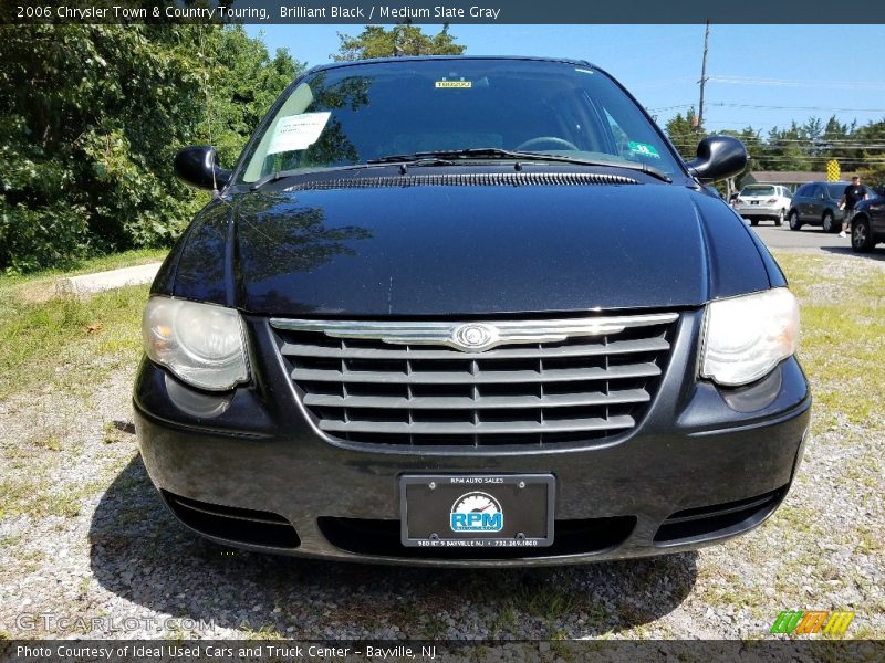 Brilliant Black / Medium Slate Gray 2006 Chrysler Town & Country Touring