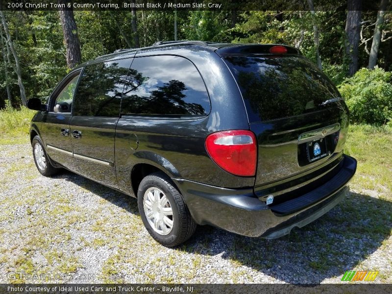 Brilliant Black / Medium Slate Gray 2006 Chrysler Town & Country Touring