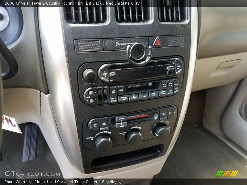 Brilliant Black / Medium Slate Gray 2006 Chrysler Town & Country Touring