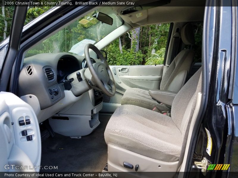 Brilliant Black / Medium Slate Gray 2006 Chrysler Town & Country Touring