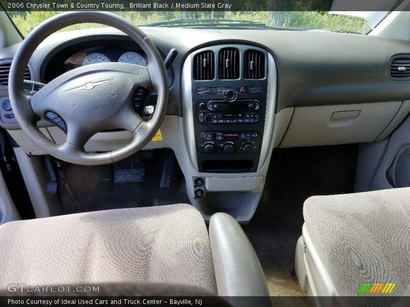 Brilliant Black / Medium Slate Gray 2006 Chrysler Town & Country Touring