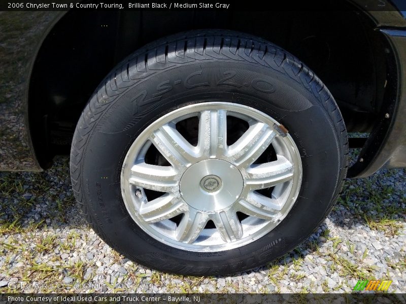 Brilliant Black / Medium Slate Gray 2006 Chrysler Town & Country Touring