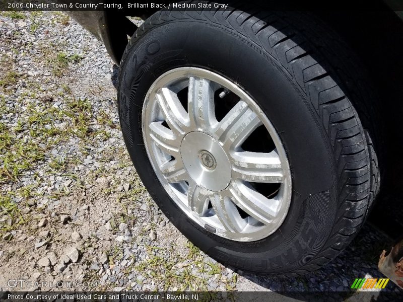 Brilliant Black / Medium Slate Gray 2006 Chrysler Town & Country Touring