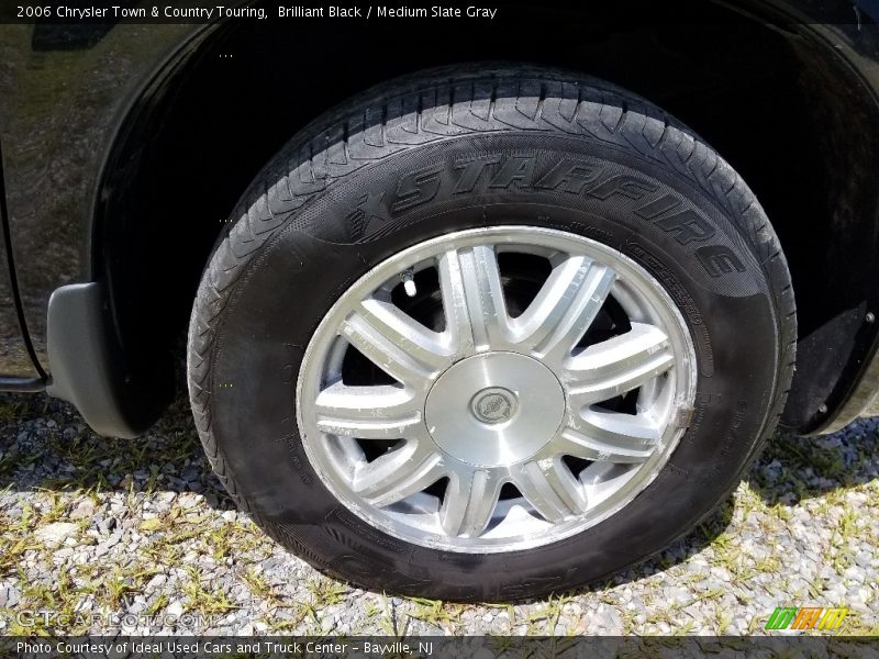 Brilliant Black / Medium Slate Gray 2006 Chrysler Town & Country Touring