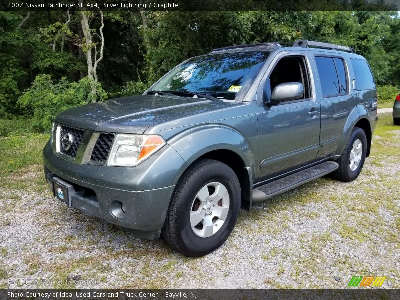 Silver Lightning / Graphite 2007 Nissan Pathfinder SE 4x4