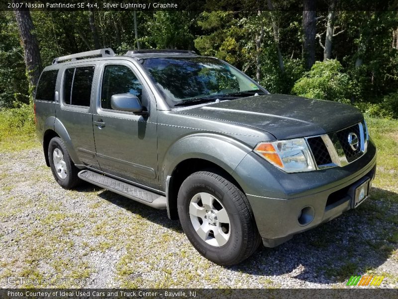 Silver Lightning / Graphite 2007 Nissan Pathfinder SE 4x4