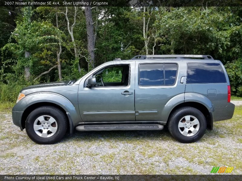 Silver Lightning / Graphite 2007 Nissan Pathfinder SE 4x4