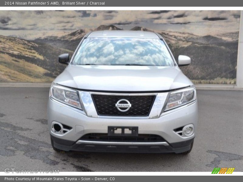 Brilliant Silver / Charcoal 2014 Nissan Pathfinder S AWD