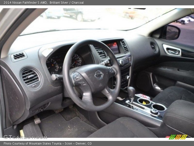 Brilliant Silver / Charcoal 2014 Nissan Pathfinder S AWD