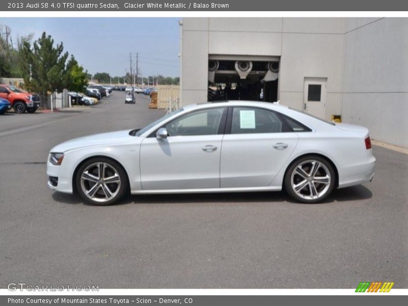  2013 S8 4.0 TFSI quattro Sedan Glacier White Metallic