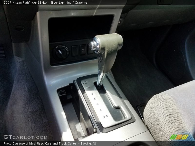 Silver Lightning / Graphite 2007 Nissan Pathfinder SE 4x4