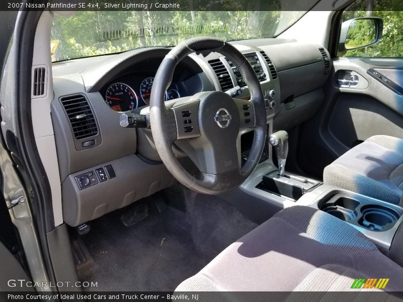 Silver Lightning / Graphite 2007 Nissan Pathfinder SE 4x4