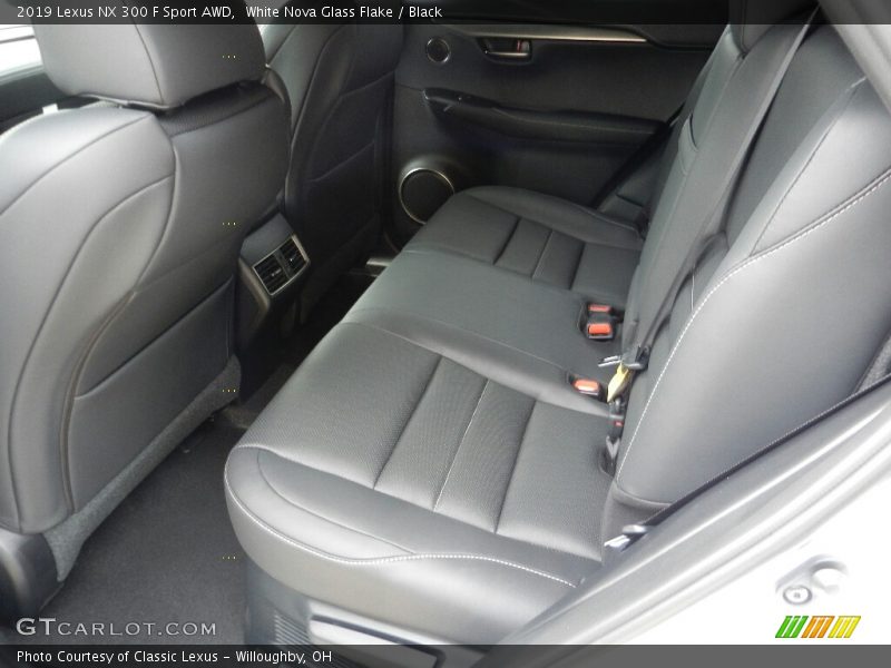 Rear Seat of 2019 NX 300 F Sport AWD