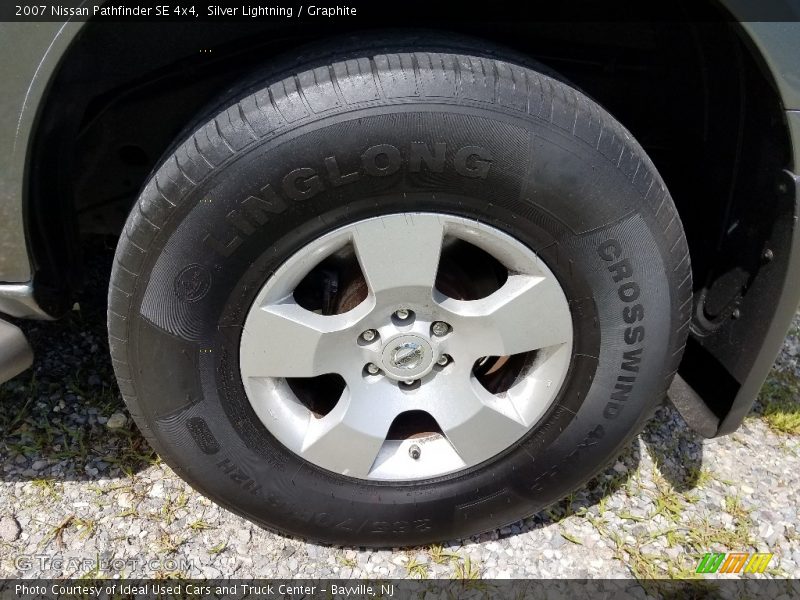 Silver Lightning / Graphite 2007 Nissan Pathfinder SE 4x4