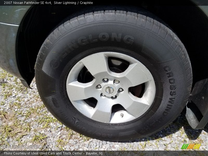 Silver Lightning / Graphite 2007 Nissan Pathfinder SE 4x4
