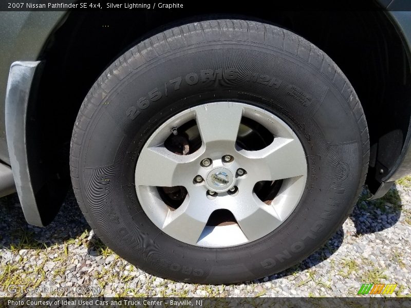 Silver Lightning / Graphite 2007 Nissan Pathfinder SE 4x4