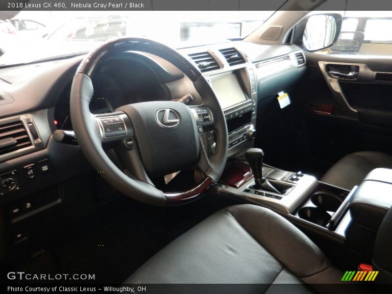 Nebula Gray Pearl / Black 2018 Lexus GX 460